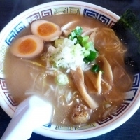 「地鶏そば 850円」@支那そば 阿波家の写真