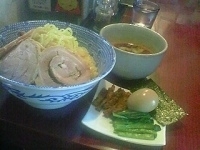 「特製カリーつけ麺（大盛）+半ライス」@麺屋永吉 花鳥風月の写真