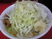 「小ラーメン（ヤサイ、ニンニク）」@ラーメン二郎 小岩店の写真