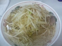 「ラーメン 麺かため、野菜、濃口 （700円）」@ラーメン 神田店の写真