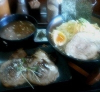 「塩つけ麺大盛り+チャーシュー」@和風らーめん 凪の写真