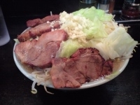 「とんこつ野菜らーめん（豚増し）並（750円）+野菜増し（クーポン」@町田 大勝軒の写真