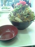 「肉そば（650円）」@波布食堂の写真