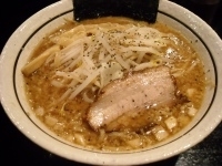 「魚だし汁ソバ」@濃厚つけ汁ソバ FRIDAY 勝田店の写真