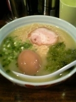 「味玉入りらーめん（650円）」@らーめん まる玉 両国店の写真