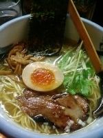 「塩ラーメン 750円」@AFURI 恵比寿の写真