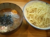 「つけめん+中盛り（750円+50円）」@つけ麺 石ばしの写真