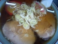 「チャーシューメン+餃子（500円+350円）」@餃子飯店の写真