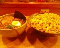 「上つけそば@中盛」@啜処 灰汁美の写真