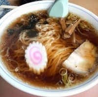 「ラーメン+半チャーハンセット（￥750）」@中華料理 山海珍の写真