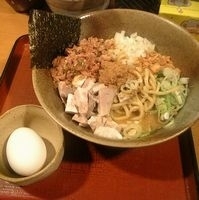 「カレーまぜそば（小）」@食処 渓の写真