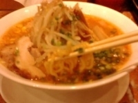 「味噌ラーメン680円+味玉100円」@本節らーめん 麺厨 上野店の写真