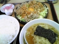 「鉄板麺 850円」@大盛軒の写真