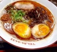 「うまか味（元祖熊本ラーメン） 800円+Cセット・半チャーハン2」@味千拉麺 池袋店の写真