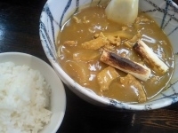「9月限定 ラーメンカレー南蛮+小ライス（730円+多分120円）」@麺工房HIRAMAの写真