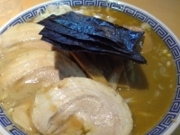 「特製中華そば（大盛り）」@本家大黒屋本舗 平井店の写真