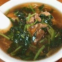 「角煮らーめん・あんかけ風 ￥720」@らーめん酒場 呑気の写真