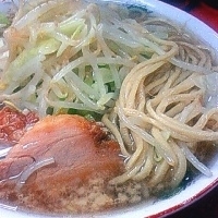 「小ラーメン ヤサイニンニクアブラ （600円）」@ラーメン二郎 京急川崎店の写真