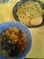 「つけめん+味玉」@くり山の写真