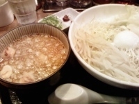 「温玉こがしみそつけ麺」@三河開化亭 イオンナゴヤドーム前SC店の写真