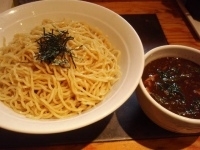 「半肉つけめん特盛」@らうめん つけめん 三都屋の写真