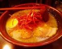 「すりばち辛口ネギチャーシューめん」@すりばちらーめん 大鉢亭の写真