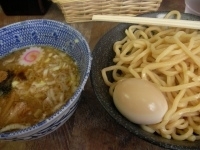 「つけ麺+海老玉」@六厘舎 本店の写真