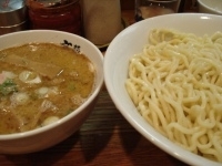 「半肉入りつけそば大盛+味玉」@麺 髙はしの写真