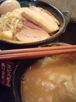 「味玉チャーシュー塩つけ麺（大盛）」@づゅる麺 池田の写真