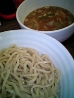 「もっちりつけ麺（中盛）」@燃えよ!ヒバゴンの写真