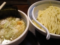 「塩つけめん（中）+味玉」@天空の写真