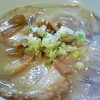 「チャーシュー麺 760円」@長州ラーメン 万龍軒 富士見店の写真