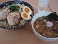 「特製つけめん+大盛+ミニカレー」@ニ升屋の写真