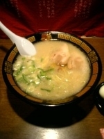 「ラーメン（全部普通）」@一蘭 天神店の写真