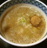 「豚骨つけめん（中盛）」@麺処 みどりの写真