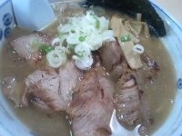 「チャーシューメン（730円）」@手打ラーメン 長八の写真