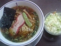 「ラーメン（680円）+コールスロー（50円）」@たいめいけんの写真