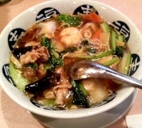 「來入華ラーメン」@中国酒家 來入華の写真