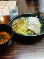 「ラー醤ひらつけ麺」@よってこや お台場店の写真