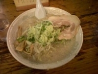 「醤油ラーメン・大盛り 750円」@こってりらーめん なりたけ 本八幡店の写真