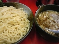 「つけ麺（豚骨醤油）」@横浜家系ラーメン 立川 壱七家の写真