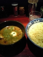 「徳のせつけそば（大盛り）」@つけそば屋 北かま 秋葉原店の写真