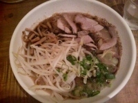 「黒マー油らーめん（700円）」@豚骨世界 大大の写真