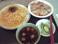 「ざるラーメンセット」@らあめんはうす からこの写真