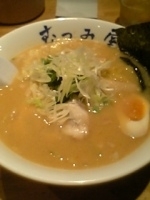 「青山らーめん(¥850)+大盛り(¥120)」@らーめん むつみ屋 青山一丁目店の写真