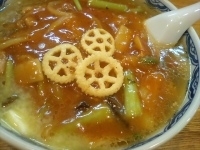 「ローマの休日麺（720円）」@元祖世界のガンジーラーメンの写真