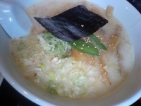 「豚骨ラーメンミニ焼肉丼（900円）」@遊遊亭の写真