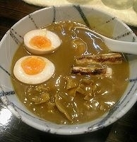 「らぁ麺カレー南蛮（期間限定）+味玉」@麺工房HIRAMAの写真
