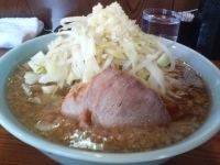 「小ラーメン（ニンニク、野菜マシ）」@ラーメン二郎 亀戸店の写真