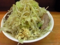 「ラーメン（ニンニク、野菜）」@ラーメン二郎 立川店の写真